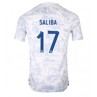 Dres Francuska William Saliba #17 Gostujuci SP 2022 Kratak Rukav